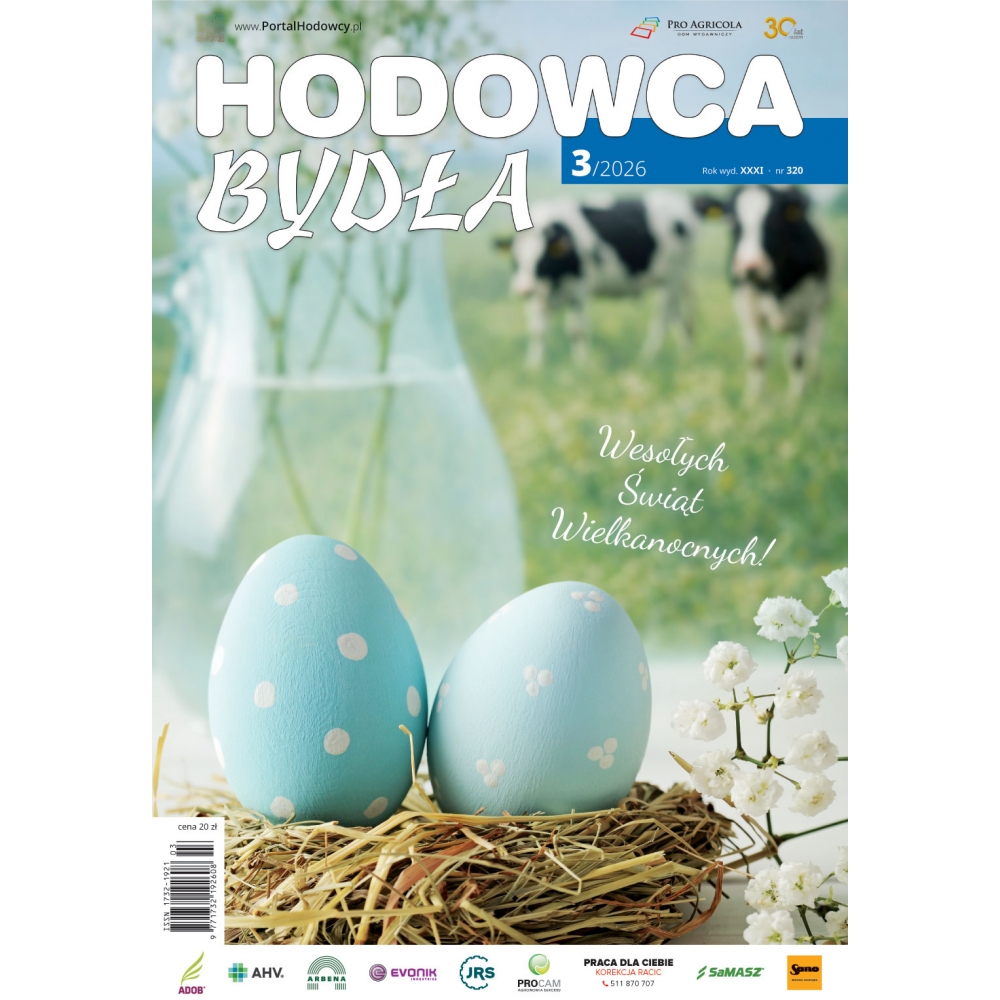 Hodowca Bydła 3/2026 - wydanie papierowe Hodowca Bydła 3/2026 - wydanie papierowe