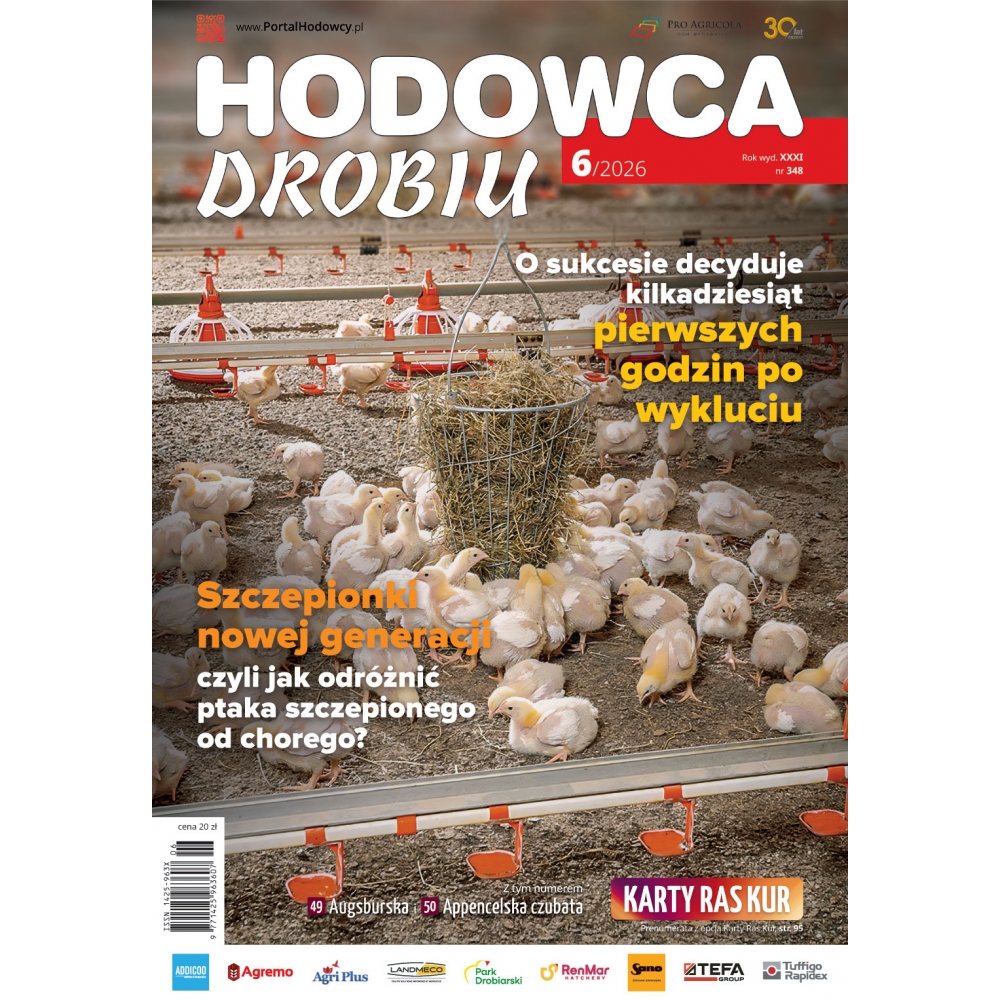 Hodowca Drobiu 6/2026 - wydanie papierowe Hodowca Drobiu 6/2026 - wydanie papierowe