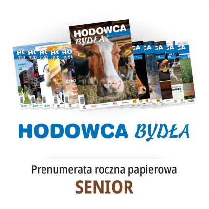 Hodowca Bydła prenumerata roczna papierowa SENIOR