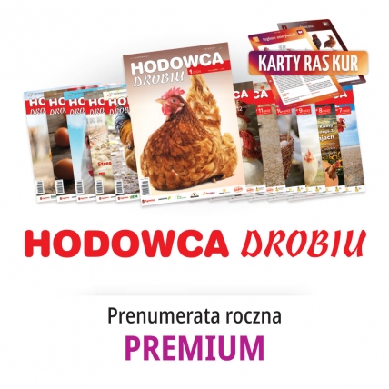 Hodowca Drobiu prenumerata roczna PREMIUM + Karty Ras Kur
