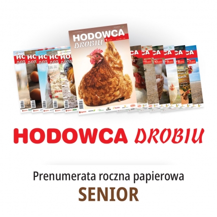 Hodowca Drobiu prenumerata roczna papierowa SENIOR