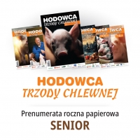 Hodowca Trzody Chlewnej prenumerata roczna papierowa SENIOR