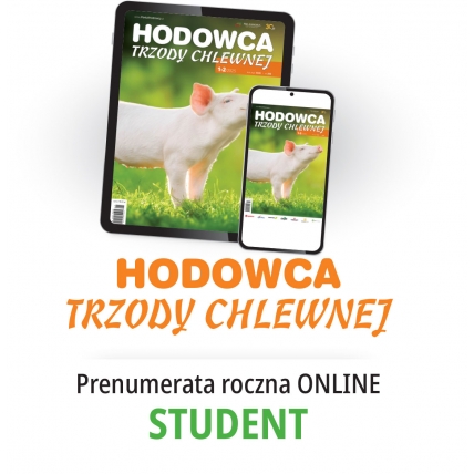 Hodowca Trzody Chlewnej prenumerata roczna online STUDENT