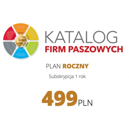 Katalog Firm Paszowych - Plan roczny