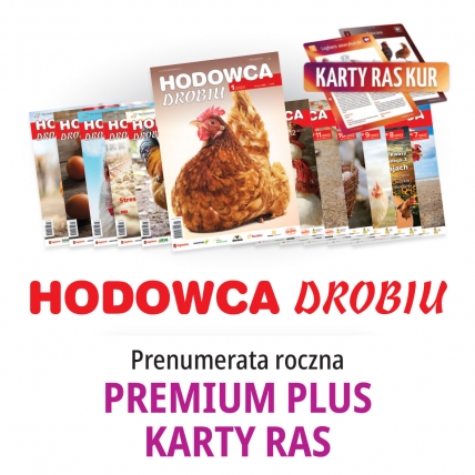 Hodowca Drobiu prenumerata roczna PREMIUM PLUS KARTY RAS